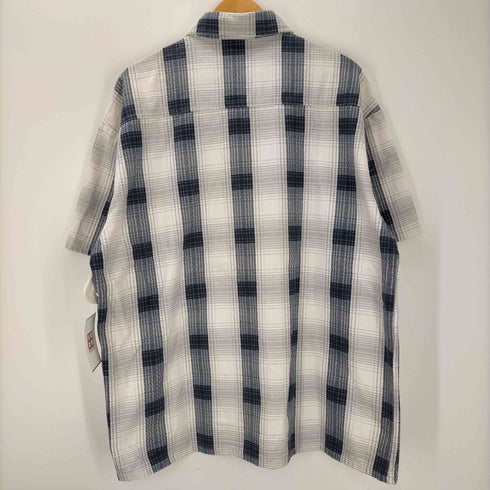 キャルトップ CALTOP USA製 フランネル 半袖シャツ メンズ import:XL