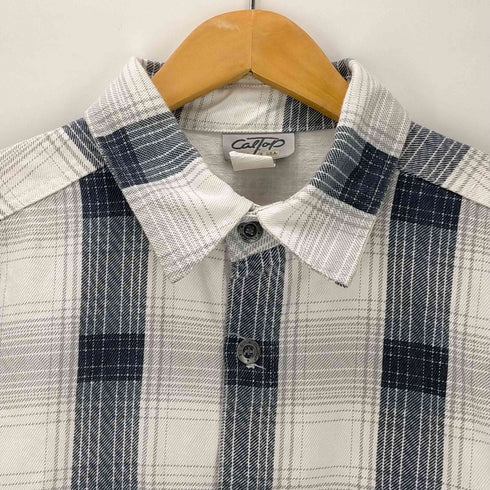キャルトップ CALTOP USA製 フランネル 半袖シャツ メンズ import:XL