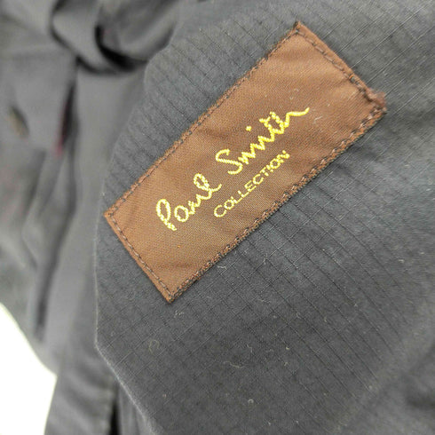 ポールスミスコレクション Paul Smith COLLECTION ミドル丈 リップストップジャケット ブルゾン ウエストドローコード メンズ import:L