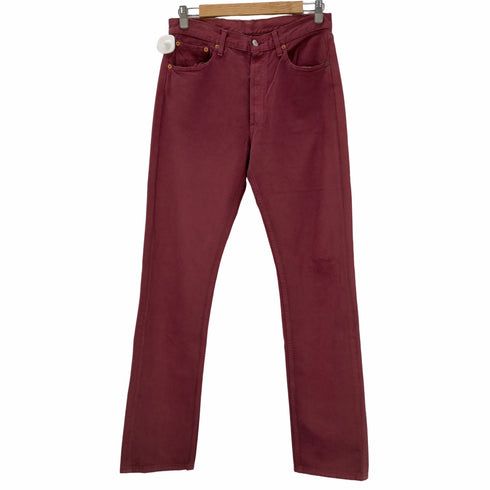 リーバイス Levis 501 ユーロ リーバイス ベルギー製 ボタン裏266刻印 後染め ボタンフライ デニムパンツ メンズ US:32-33 W32 L36