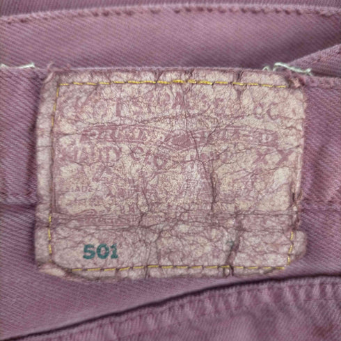 リーバイス Levis 501 ユーロ リーバイス ベルギー製 ボタン裏266刻印 後染め ボタンフライ デニムパンツ メンズ US:32-33 W32 L36