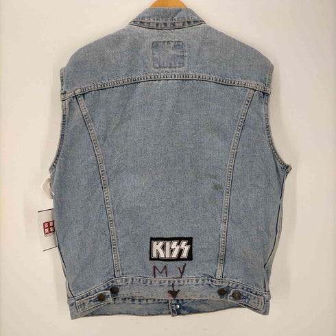 リーバイス Levis 70503 02 ユーロ バンドワッペン カスタム デニムベスト メンズ import:L