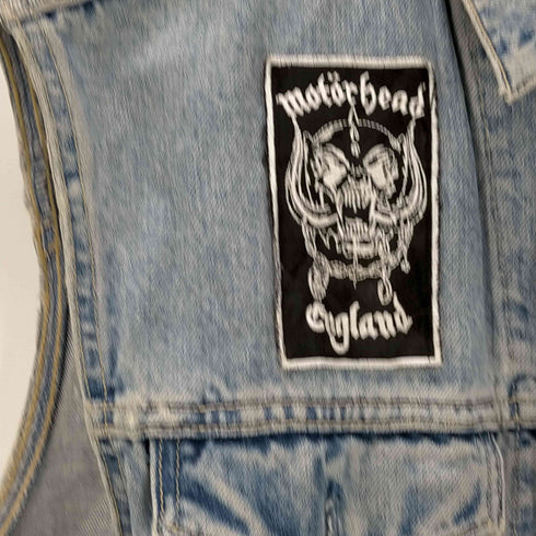 リーバイス Levis 70503 02 ユーロ バンドワッペン カスタム デニムベスト メンズ import:L