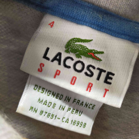 ラコステスポーツ LACOSTE SPORT S/Sポロシャツ メンズ 4