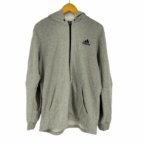 アディダス adidas MUSTHAVES 3STRIPES スウェットフルジップパーカー メンズ 2XO