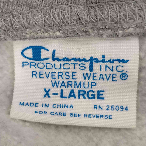 チャンピオン Champion 復刻単色タグ REVERSE WEAVE プルオーバーパーカー 目無し メンズ import:XL