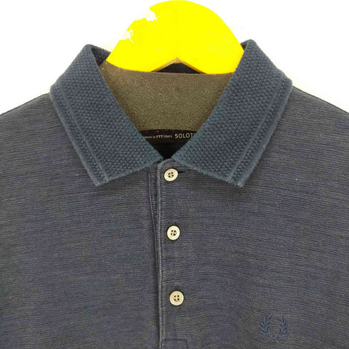 フレッドペリー FRED PERRY SOLOTEX リネン混 S/Sポロシャツ メンズ import:S