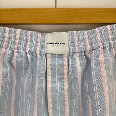 アレキサンダーワン Alexander Wang オックスフォード ショートパンツ ストライプ グラデーション レディース JPN:XS