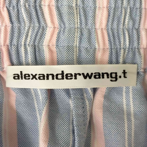 アレキサンダーワン Alexander Wang オックスフォード ショートパンツ ストライプ グラデーション レディース JPN:XS