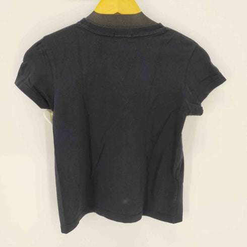 ダナキャランニューヨーク ジーンズ DKNY JEANS S/Sフロントプリントカットー Y2K レディース JPN:S