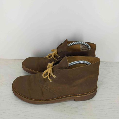 クラークスオリジナル CLARKS ORIGINALS british millerain社 オイルドコットン地 デザートブーツ メンズ US:7.5