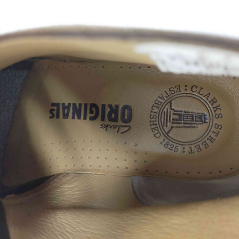 クラークスオリジナル CLARKS ORIGINALS british millerain社 オイルドコットン地 デザートブーツ メンズ US:7.5