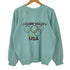 ヘインズ Hanes 80-90s USA製 SQUAW VALLEY プリント ラグランスウェット メンズ import:L