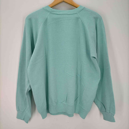 ヘインズ Hanes 80-90s USA製 SQUAW VALLEY プリント ラグランスウェット メンズ import:L