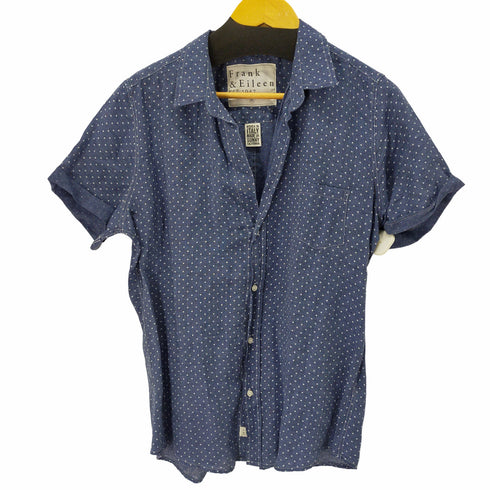 フランクアンドアイリーン Frank & Eileen リネン ドットシャツ S/S レディース JPN:XL