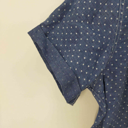 フランクアンドアイリーン Frank & Eileen リネン ドットシャツ S/S レディース JPN:XL