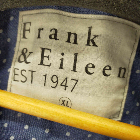 フランクアンドアイリーン Frank & Eileen リネン ドットシャツ S/S レディース JPN:XL
