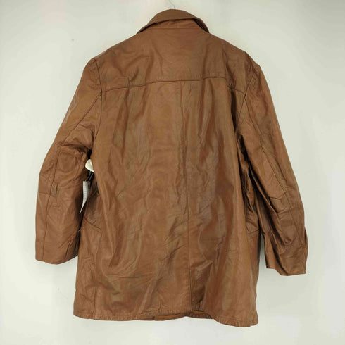 クーパー cooper MADE IN USA レザーハーフコート メンズ 46
