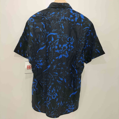フランクリンマーシャル FRANKLIN&MARSHALL 花柄 半袖シャツ メンズ M