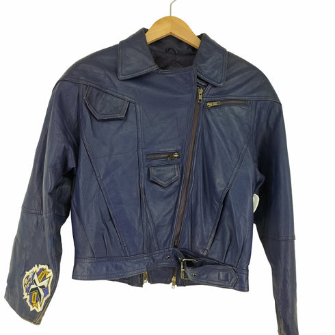 ALBERT DUKE レザー ダブルライダースジャケット レディース JPN:XL