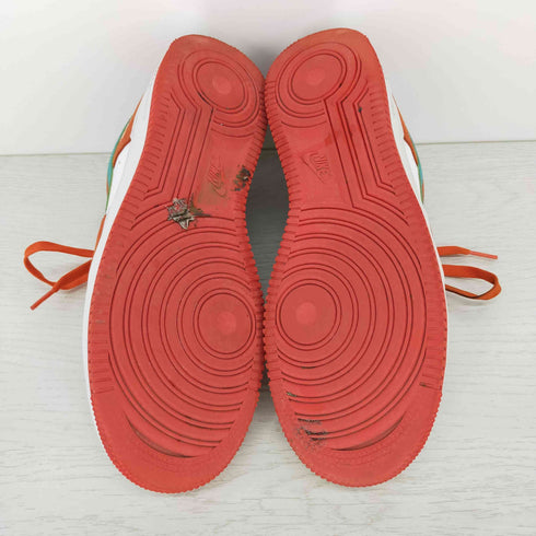 ナイキ NIKE Air Force 1 Low 07 LV8 Athletic Club Rush Orange Washed Teal White メンズ JPN:27.5