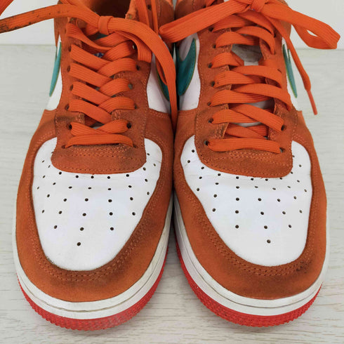 ナイキ NIKE Air Force 1 Low 07 LV8 Athletic Club Rush Orange Washed Teal White メンズ JPN:27.5