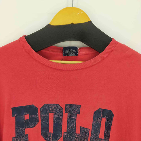 ポロバイラルフローレン Polo by RALPH LAUREN 90S フロントロゴプリントカットソー 雰囲気系 メンズ JPN:M