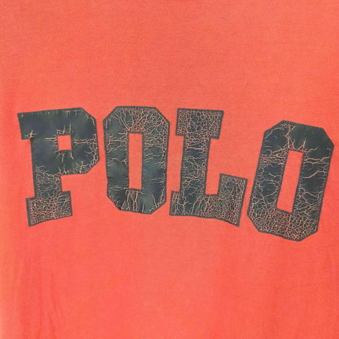 ポロバイラルフローレン Polo by RALPH LAUREN 90S フロントロゴプリントカットソー 雰囲気系 メンズ JPN:M