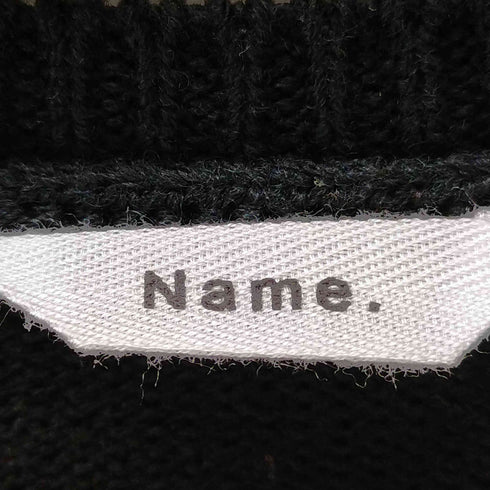 ネーム Name. Nロゴ クルーネックニット メンズ 2