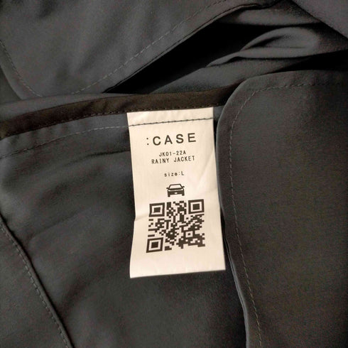 ケイス :CASE RAINY JACKET メンズ JPN:L