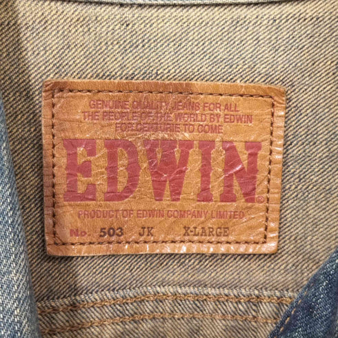 エドウィン EDWIN 50350 503JK デニムジャケット Gジャン メンズ JPN:XL