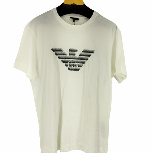 エンポリオアルマーニ EMPORIO ARMANI フロントロゴ刺繍 S/S Tシャツ メンズ import:XXL