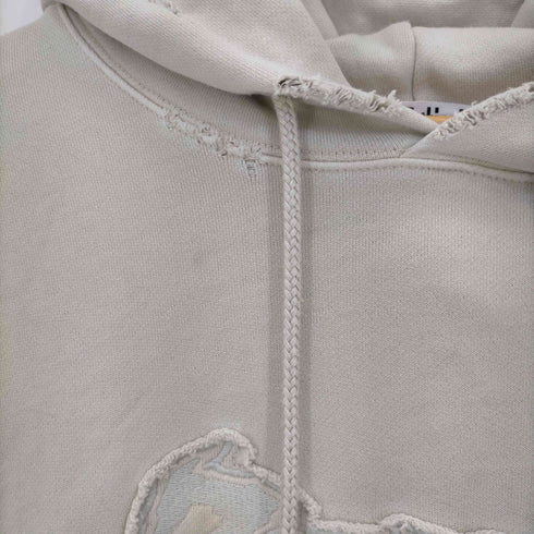 アベイシングエイプ A BATHING APE 24SS DESTROYED GARMENT DYED PULLOVER HOODIE メンズ JPN:L