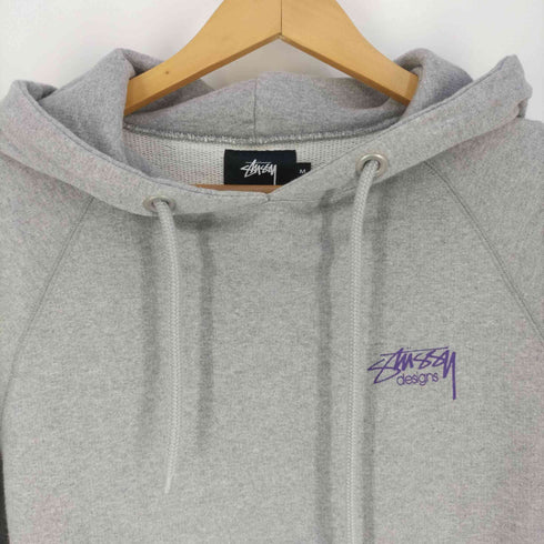 ステューシー Stussy designs バックロゴ クロップドプルオーバーパーカー レディース import:M