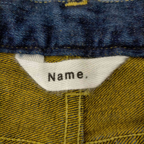 ネーム Name. カットオフ加工 デニムパンツ メンズ JPN:1