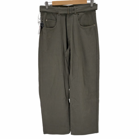ネーム Name. COTTON KERSEY BELTED 35PANTS メンズ JPN:1