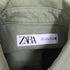 ザラ ZARA タックスリーブ デニムジャケット レディース import:L
