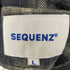 SEQUENZ オンブレチェック ハーフジップシャツ メンズ JPN:L