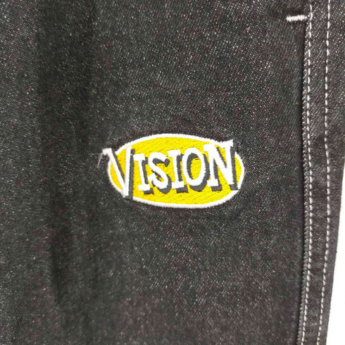ヴィジョンストリートウェア VISION STREET WEAR カーゴワイドデニムパンツ ポイント刺繍 メンズ JPN:XL