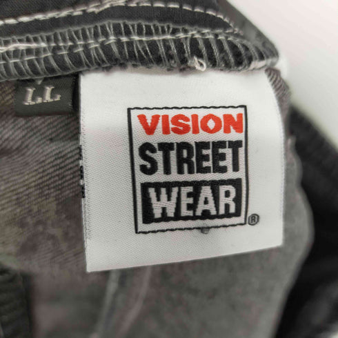 ヴィジョンストリートウェア VISION STREET WEAR カーゴワイドデニムパンツ ポイント刺繍 メンズ JPN:XL