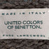 ユナイテッドカラーズオブベネトン UNITED COLORS OF BENETTON イタリア製 ウール カーディガン ローゲージ メンズ import:L