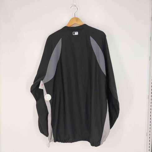 マジェスティックアスレチック Majestic ATHELETIC COOLBASE ベースボールチームロゴプリント ハーフジップジャケット メンズ import:XL
