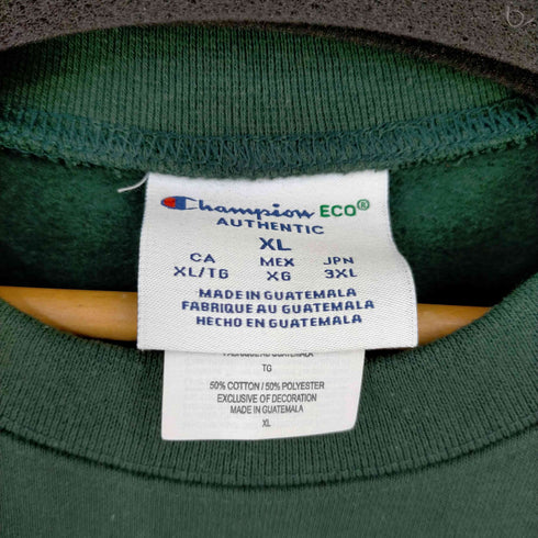 チャンピオン Champion 00s AUTHENTIC 袖ロゴワッペン オーバーサイズスウェット メンズ 3XL