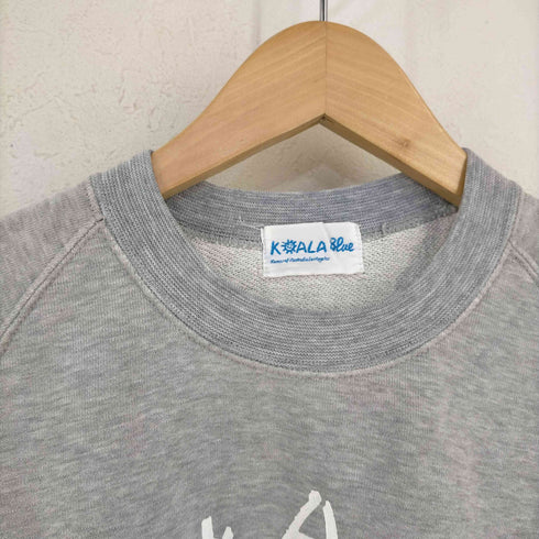 KOALA Blue 80-90s フロントコアラプリント 霜降りラグランスウェット Korner of Australia メンズ ONE SIZE