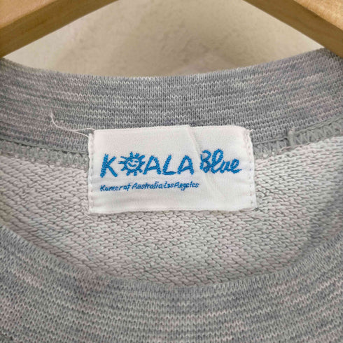 KOALA Blue 80-90s フロントコアラプリント 霜降りラグランスウェット Korner of Australia メンズ ONE SIZE