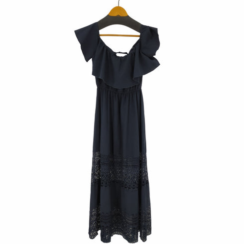 セシルマクビー CECIL McBEE オフショルワンピース レース レディース JPN:M