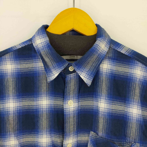 ビーミングバイビームス B:MING by BEAMS オンブレチェック レギュラーカラー シャツ RELAX FIT シャドーチェック メンズ import:S