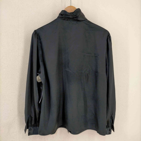 フルギ NOTATIONS ポリ サテン 比翼シャツ レディース US:10
