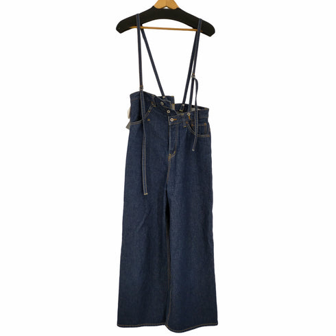 ジョンブル Johnbull ユナイトサスペンダーワイドストレートデニム レディース JPN:S
