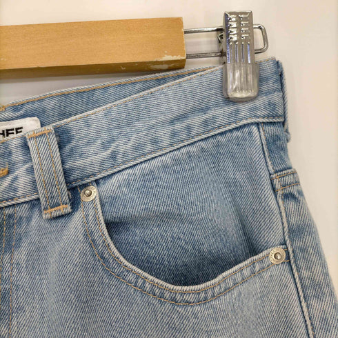 マカフィー MACPHEE デニム ワイドストレートパンツ レディース DE:36